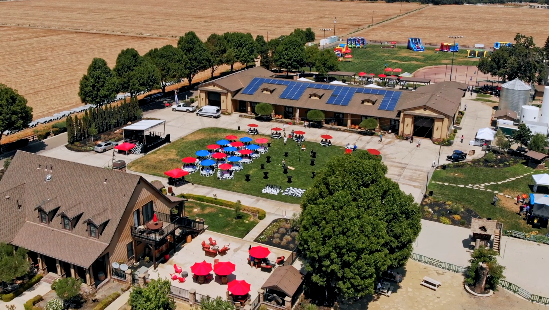 Campos Family Vineyards Aerial