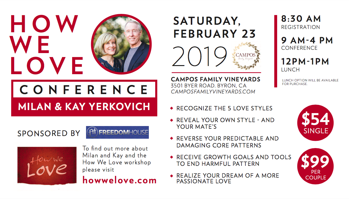 How We Love - Campos Family Vineyards