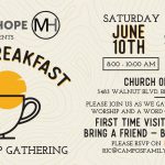 Men’s Breakfast Fellowship Gathering