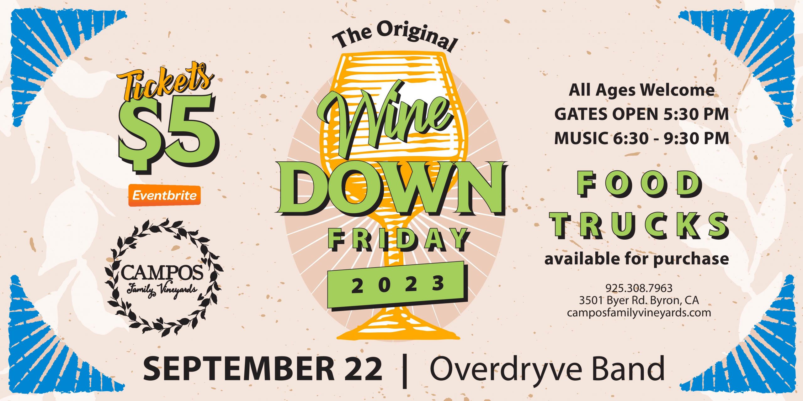 The Original Wine Down Friday - Overdryve Band