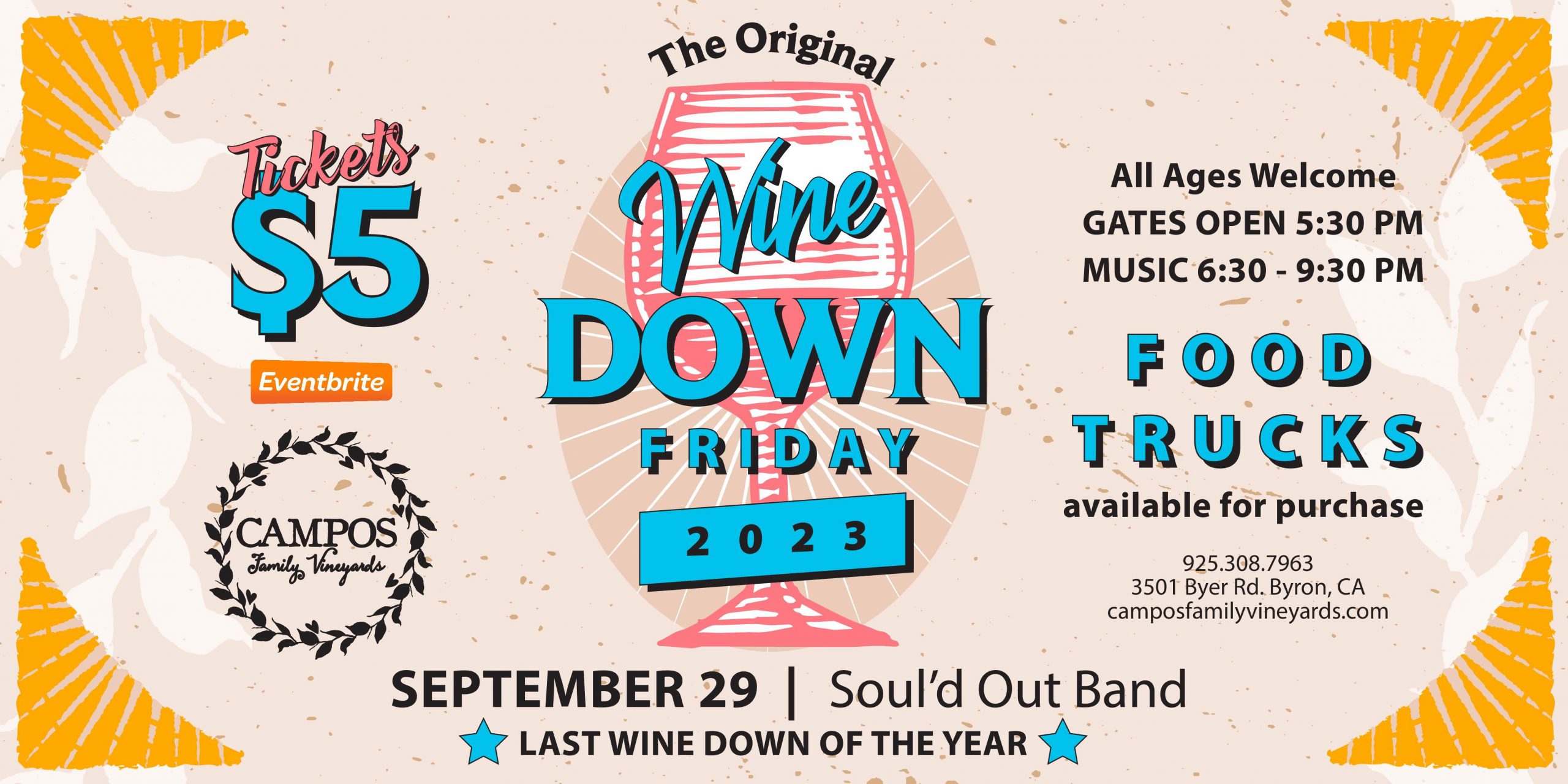The Original Wine Down Friday - Soul'd Out Band!