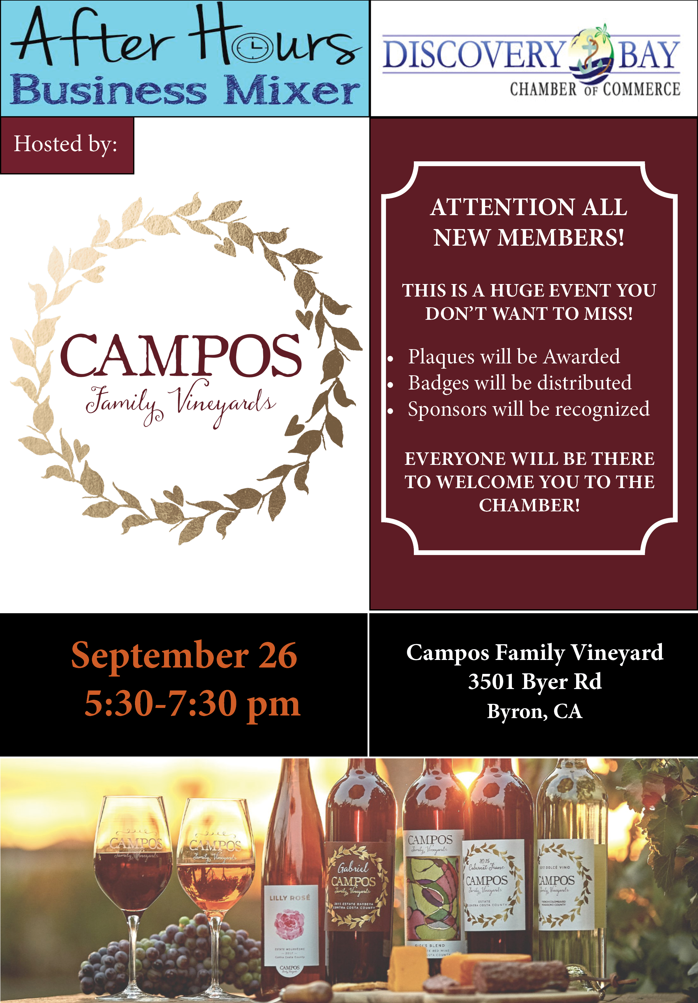 Discover Bay Chamber of Commerce: After Hours Business Mixer