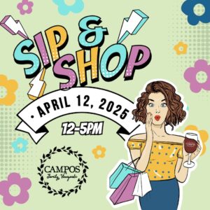 Sip and Shop April 12 2025